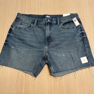 NWT Old‎ Navy Woman's Denim Shorts Size 16 Cut Off High Rise Jean Shorts New